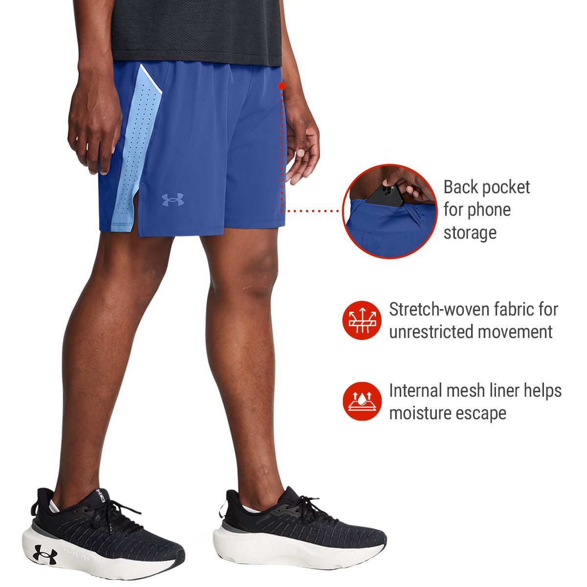 Under Armour Men's Launch Elite 7 Inch Shorts