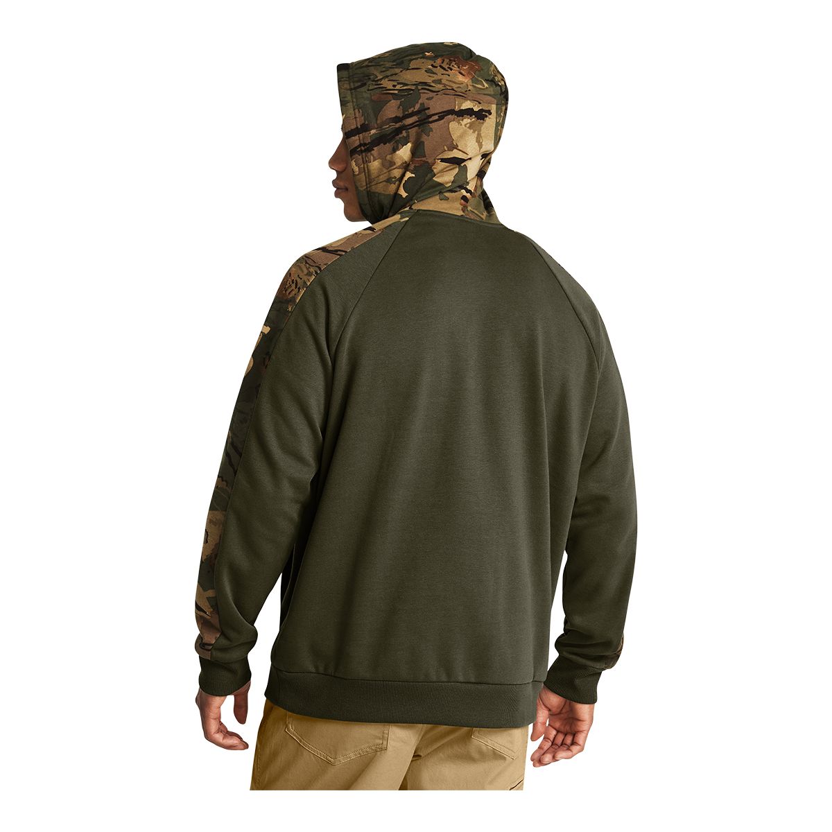 Under Armour Men's Rival Camo Blocked Hoodie