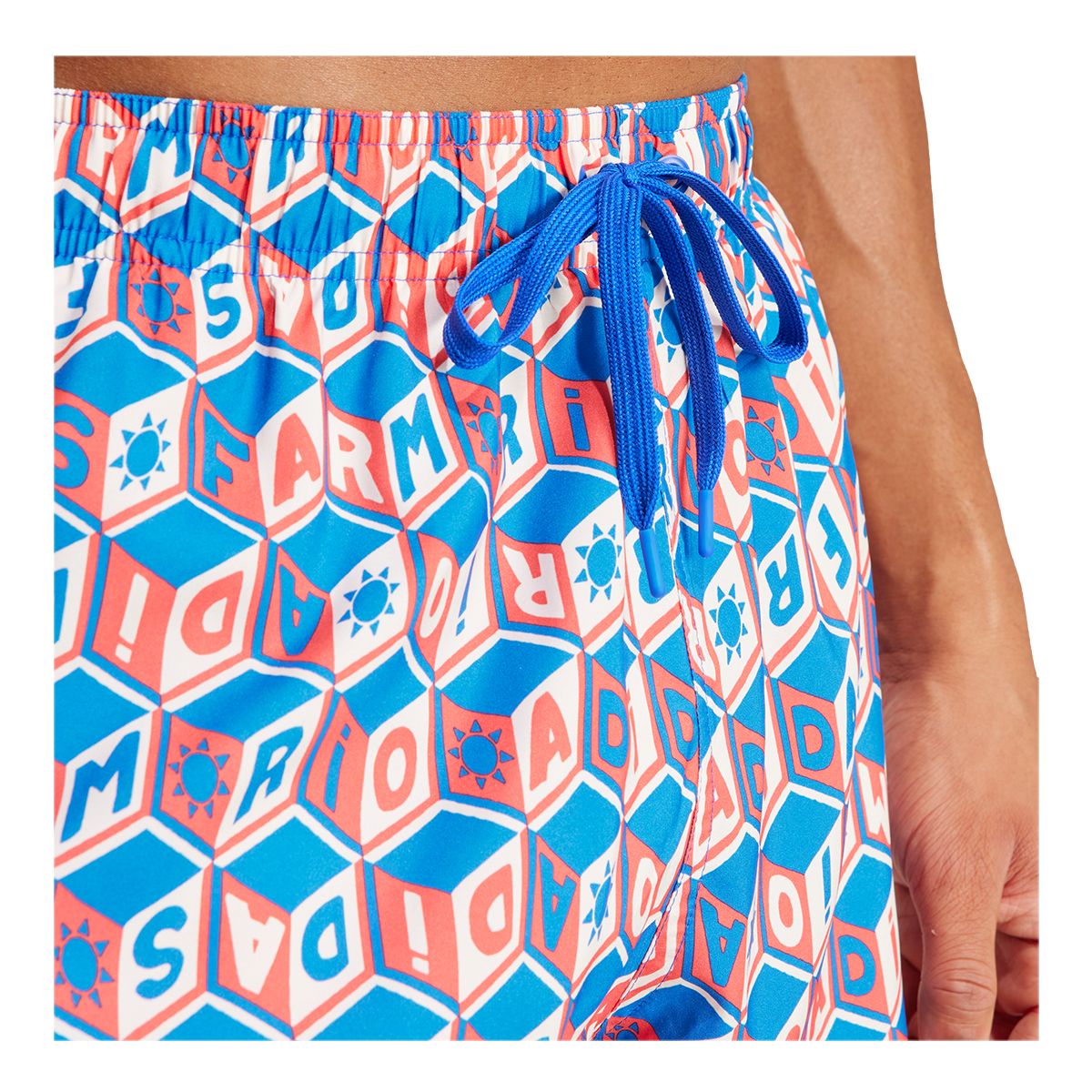 adidas Men's Farm 3-Stripes CLX Swim Shorts