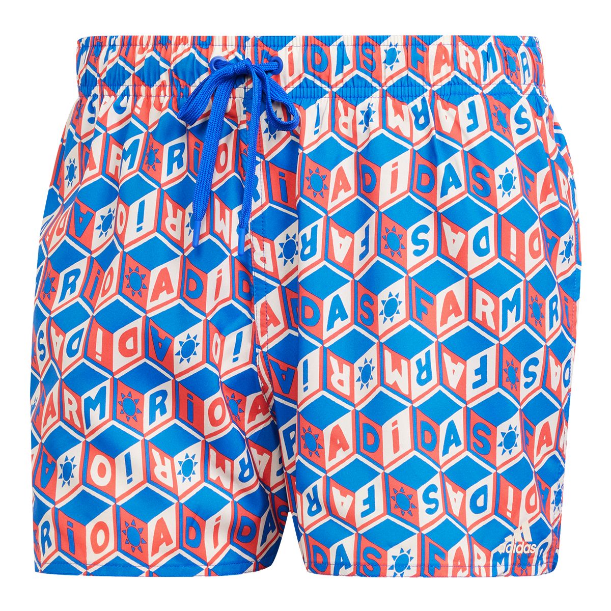 adidas Men's Farm 3-Stripes CLX Swim Shorts