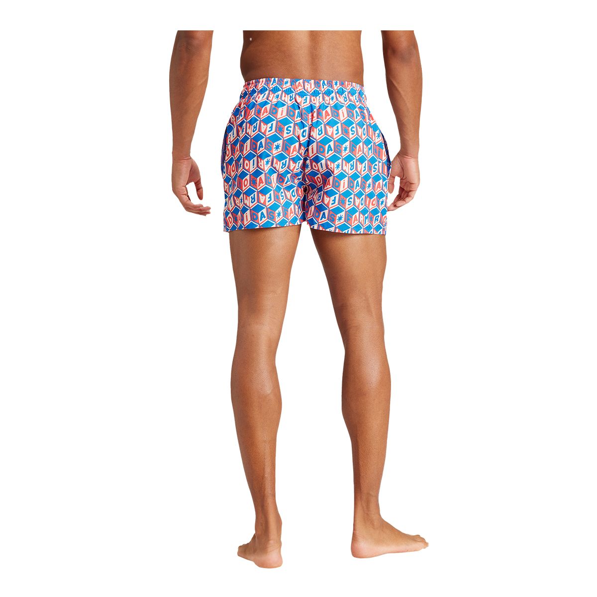 adidas Men's Farm 3-Stripes CLX Swim Shorts