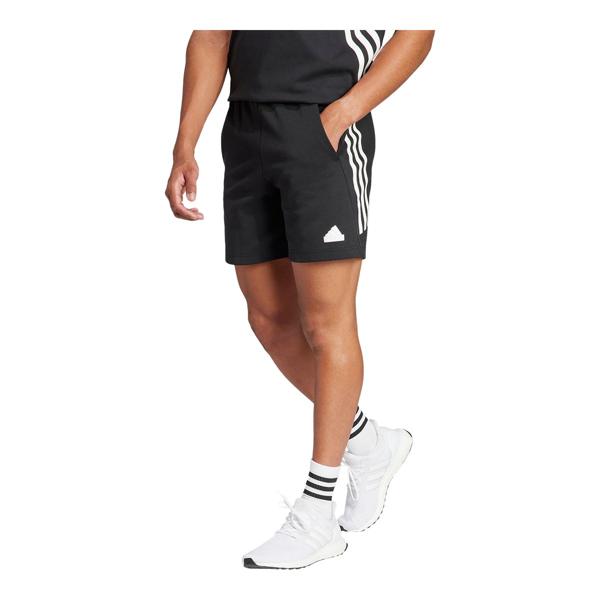 adidas Men's Future Icons 3-Stripes Shorts