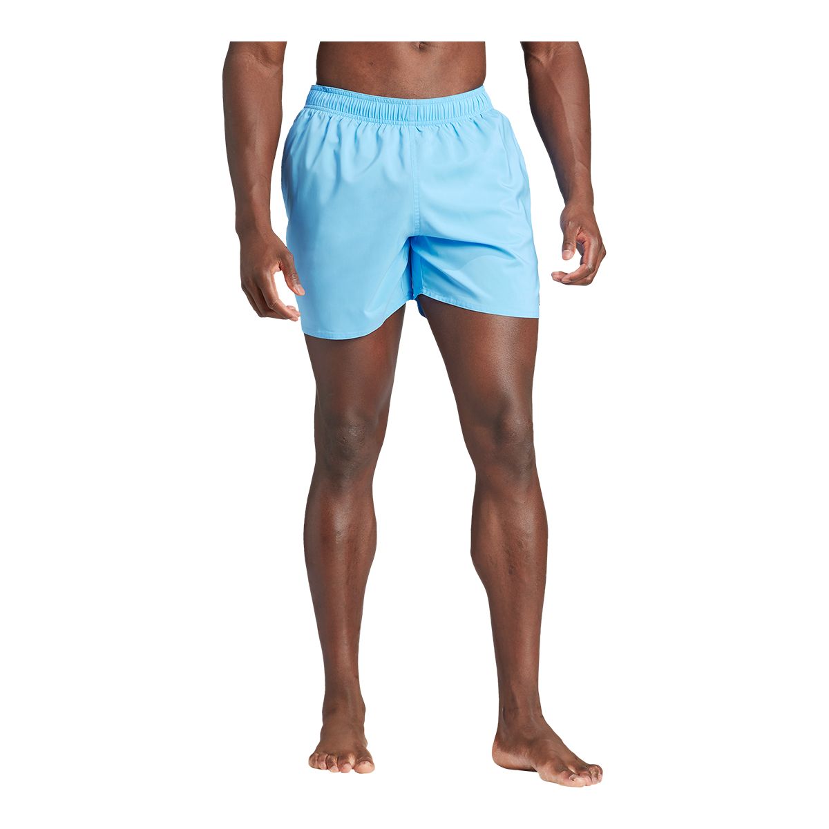adidas Men's Solid CLX Short Length Swim Shorts