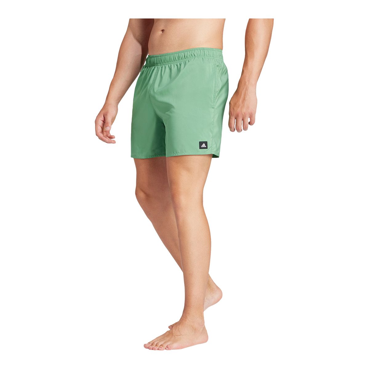 adidas Men's Solid CLX Short Length Swim Shorts