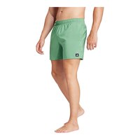 adidas Men's Solid CLX Short Length Swim Shorts Front_Angled_Left