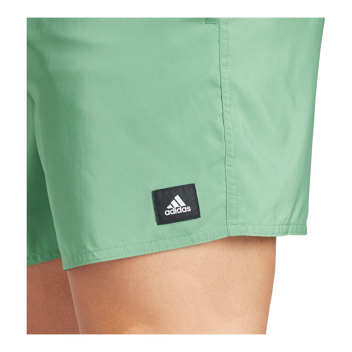 adidas Men's Solid CLX Short Length Swim Shorts