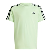 adidas Men's TRN ADY 3-Stripes Regular Fit T Shirt Front_Flat