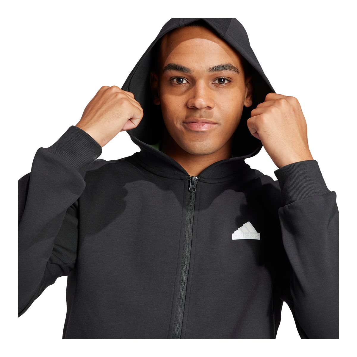 adidas Men's Future Icons 3-Stripes Full Zip Hoodie