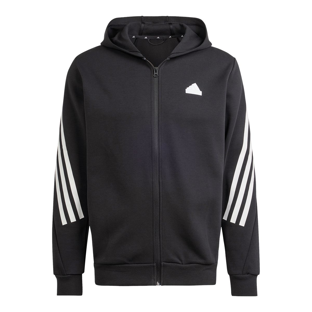 adidas Men's Future Icons 3-Stripes Full Zip Hoodie
