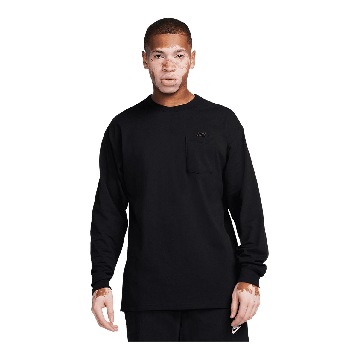 Nike Men's Premium Essentials Pocket Long Sleeve T Shirt