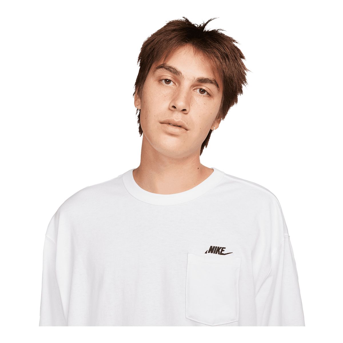 Nike Men's Premium Essentials Pocket Long Sleeve T Shirt