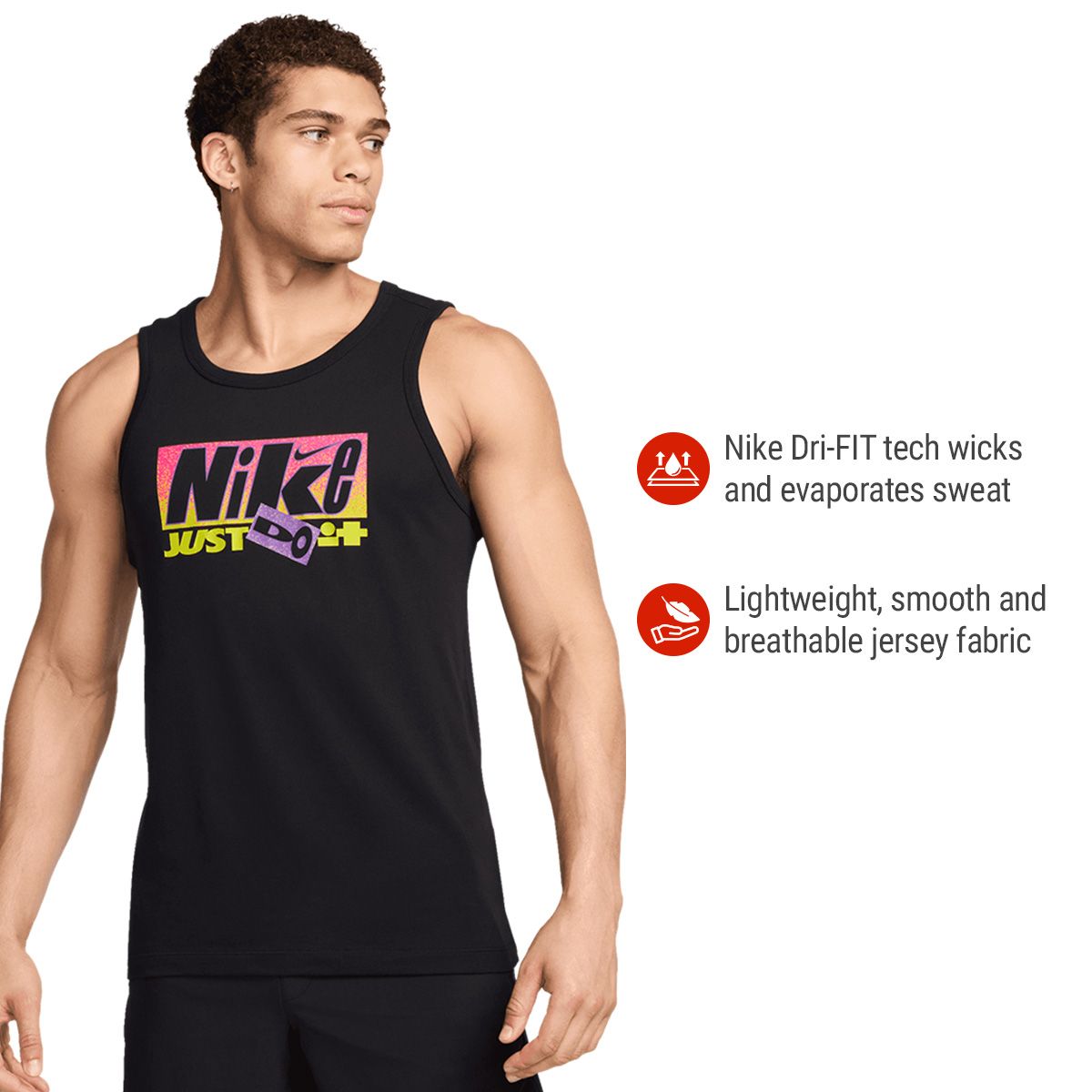 Nike Men's Dri-FIT Vintage Fitness Tank