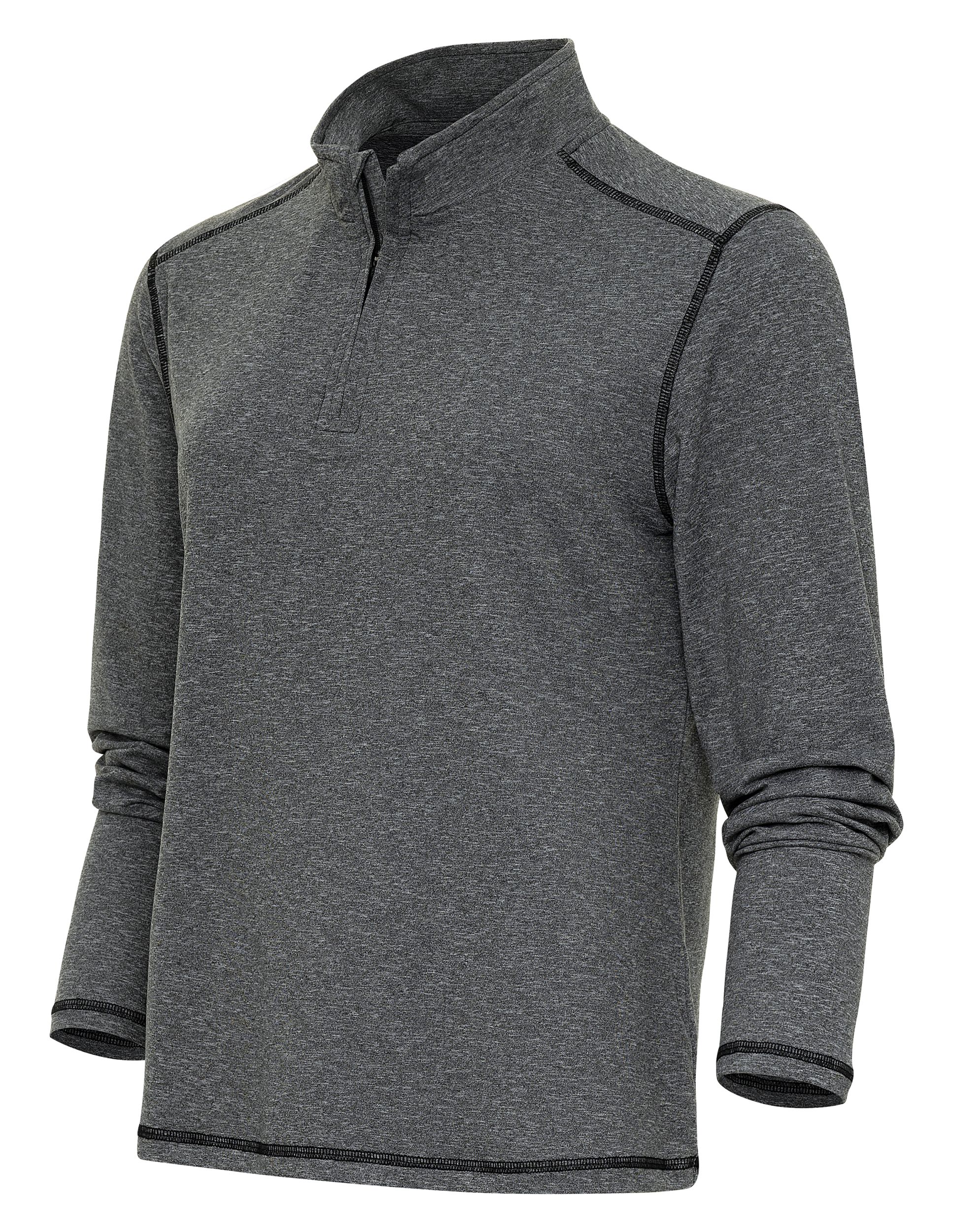 Antigua Women's Confront Long Sleeve 1/4 Zip Pullover Mock