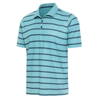 Antigua Men's Overclubbing Polo T Shirt Front_Angled_Left