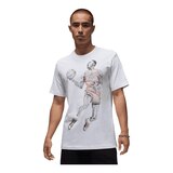 Jordan Men's Brand Dot MJ Crew T Shirt Front_Angled_Left
