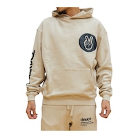 Deuce Men's Premium Hoodie Front_Flat
