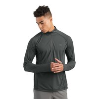 Outdoor Research Men's Echo Quarter Zip Long Sleeve Top Front_Angled_Right