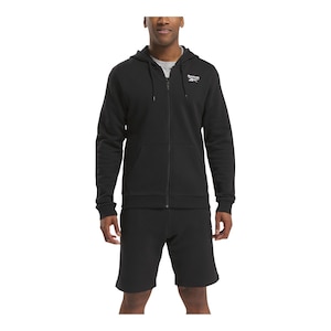 Reebok Identity Small Logo Fleece Full-Zip Hoodie