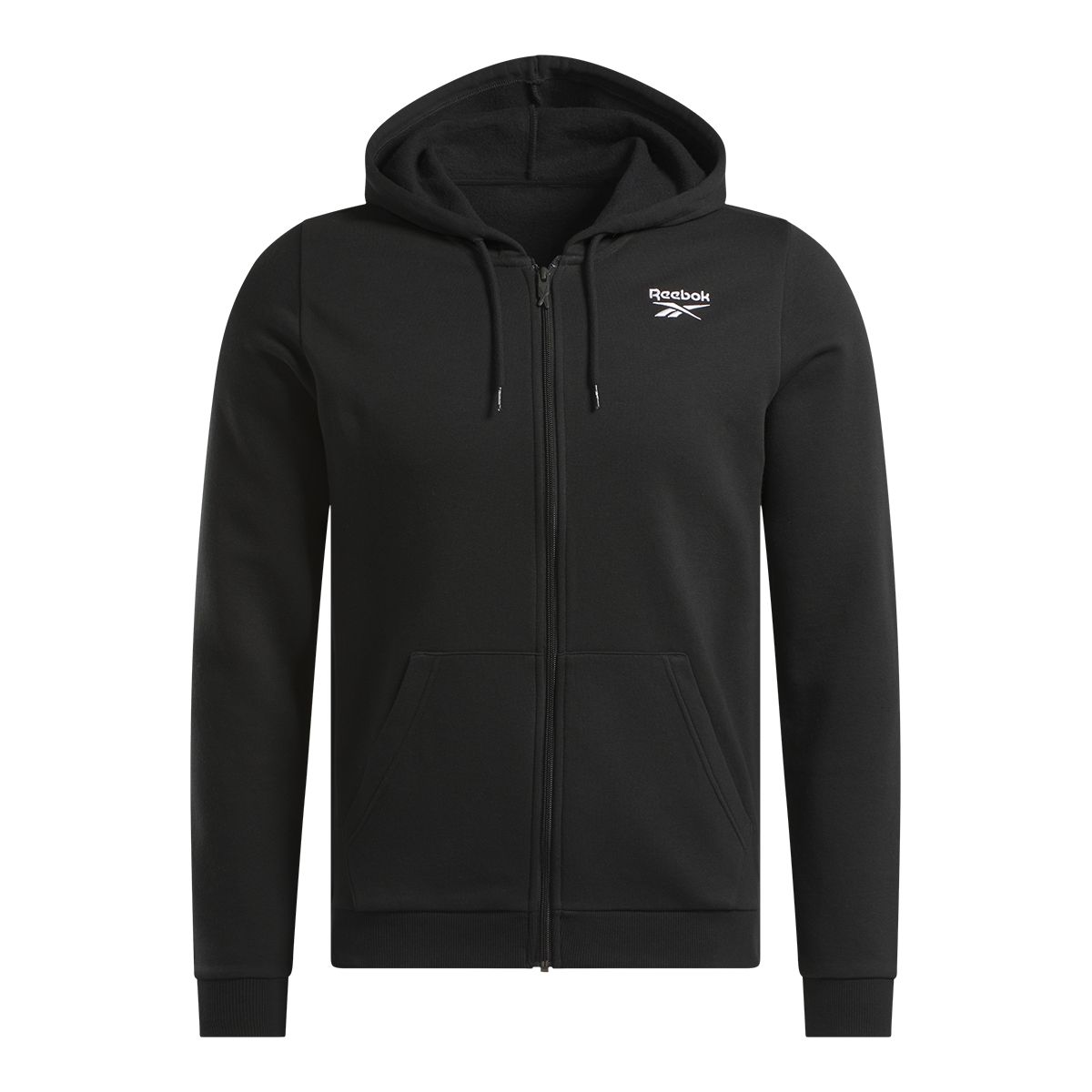 Reebok Identity Small Logo Fleece Full-Zip Hoodie
