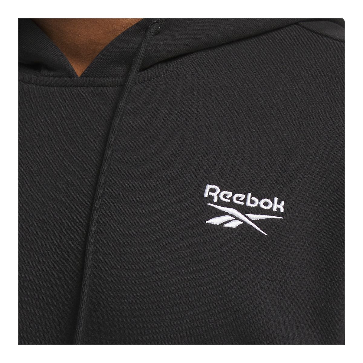 Reebok Men's Identity Small Logo Fleece Pullover Hoodie