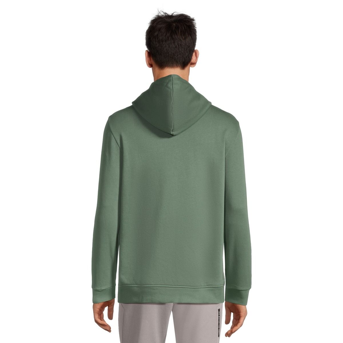 Reebok Men's Identity Fleece Stacked Logo Pullover Hoodie