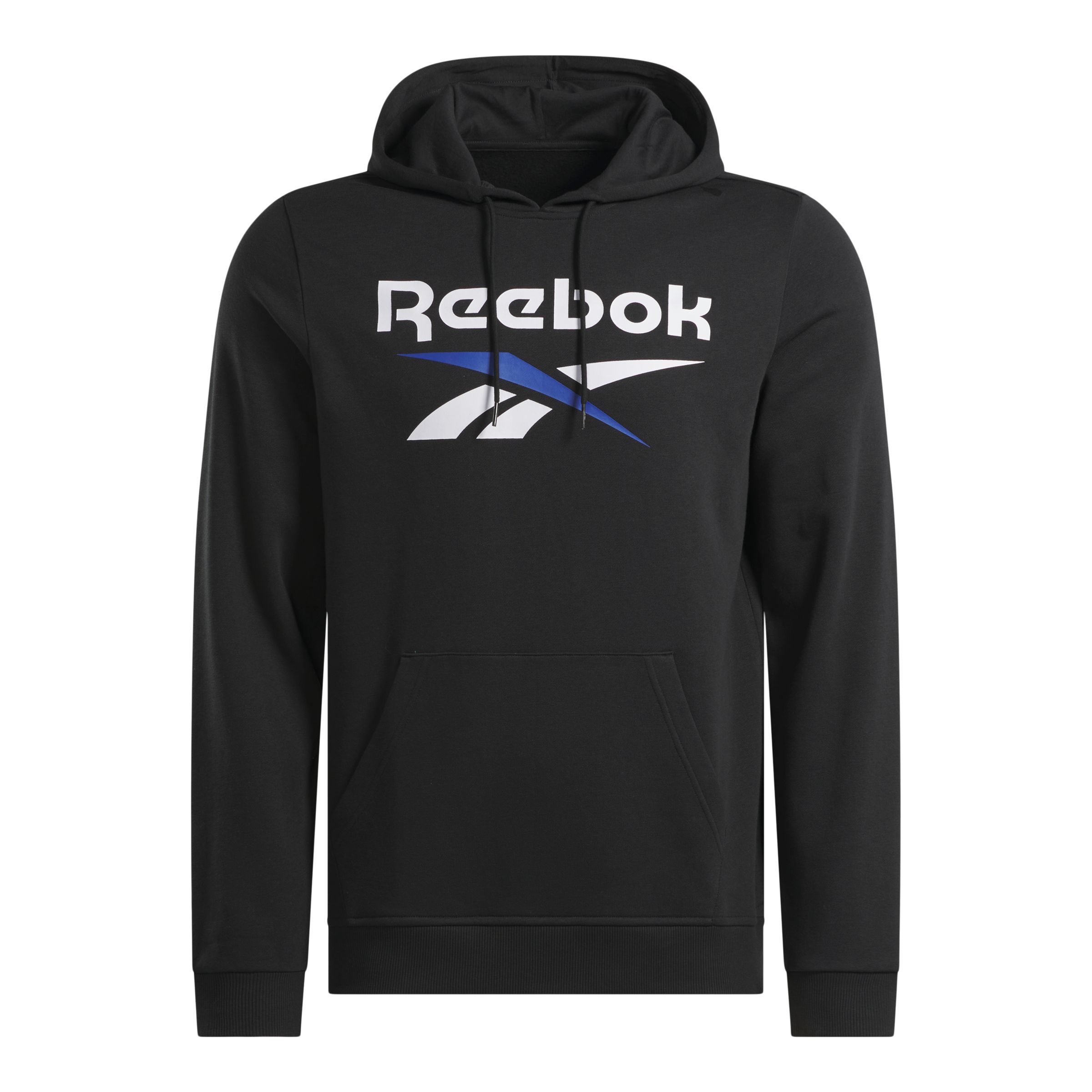 Reebok Men's Identity Fleece Stacked Logo Pullover Hoodie