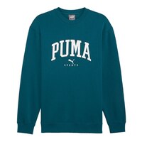 PUMA Men's Squad Fleece Sweatshirt Front_Flat