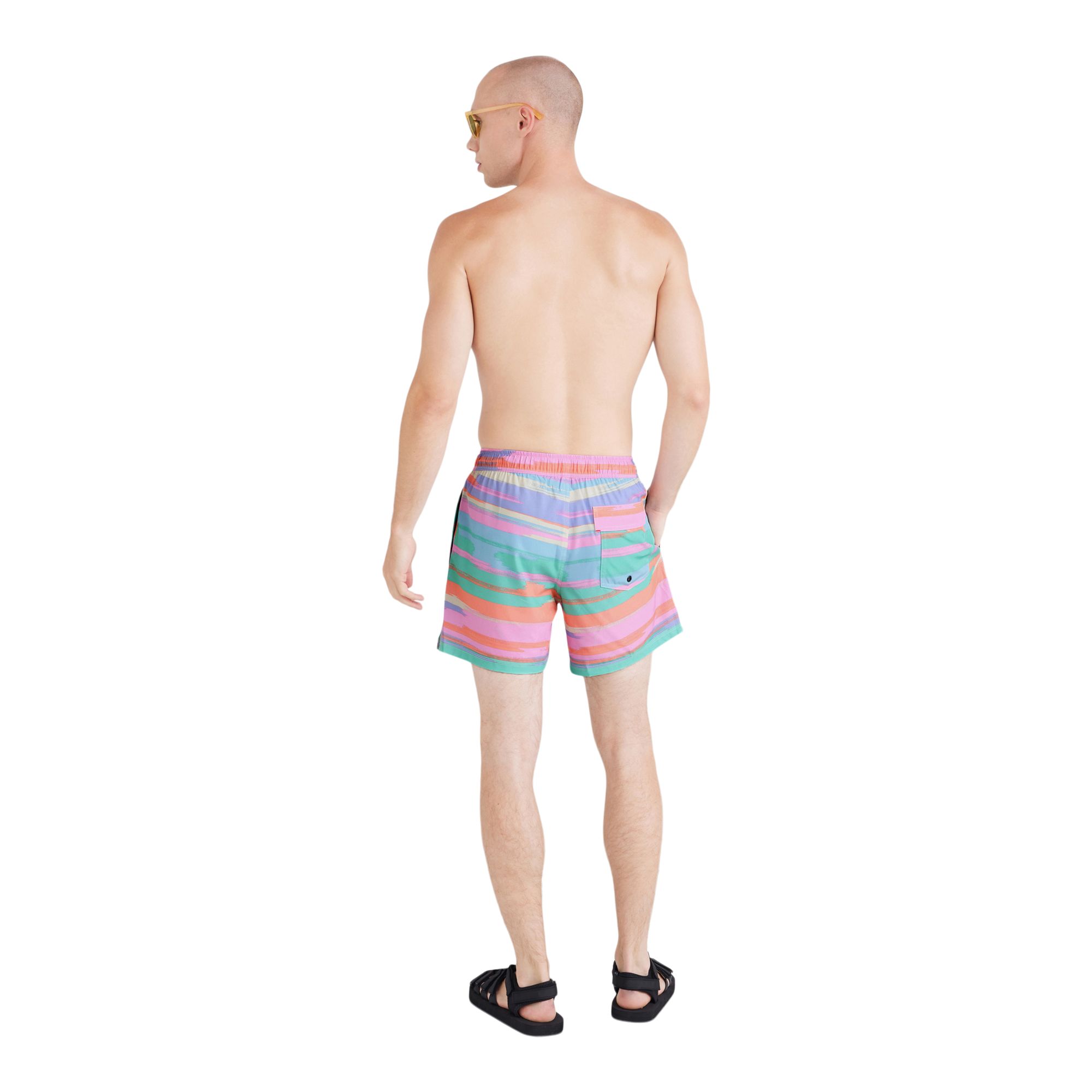 SAXX Men's Oh Buoy 5 Inch 2 in 1 Volley Shorts