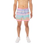 SAXX Men's Oh Buoy 5 Inch 2 in 1 Volley Shorts Front_Flat