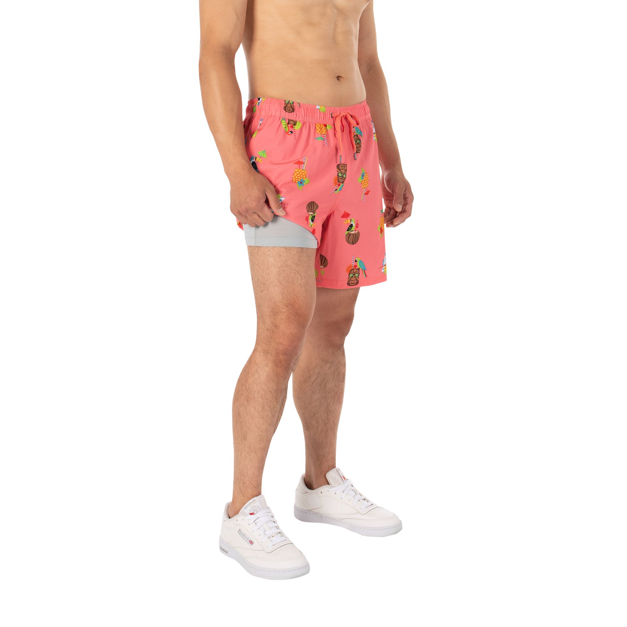 SAXX Men's Oh Buoy 7 Inch 2 in 1 Volley Shorts