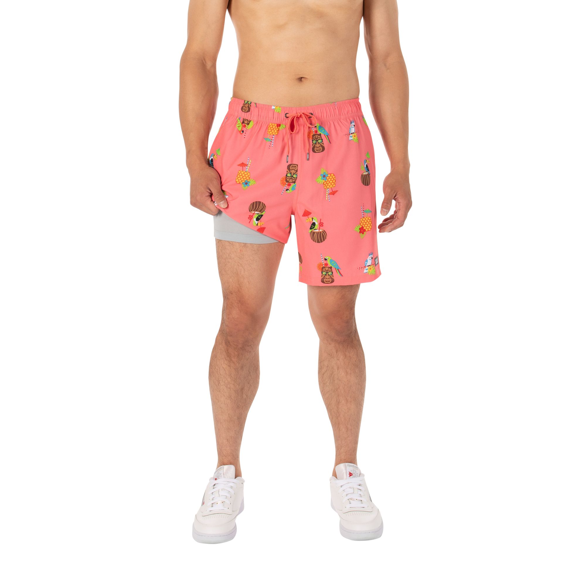 SAXX Men's Oh Buoy 7 Inch 2 in 1 Volley Shorts