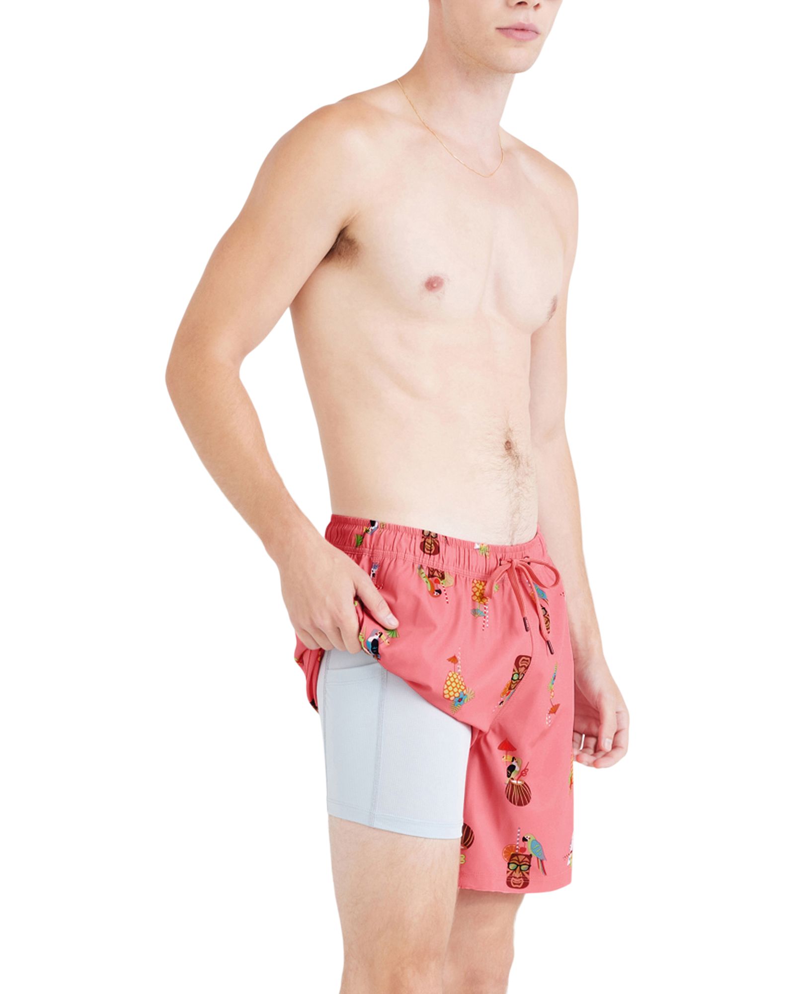 SAXX Men's Oh Buoy 7 Inch 2 in 1 Volley Shorts