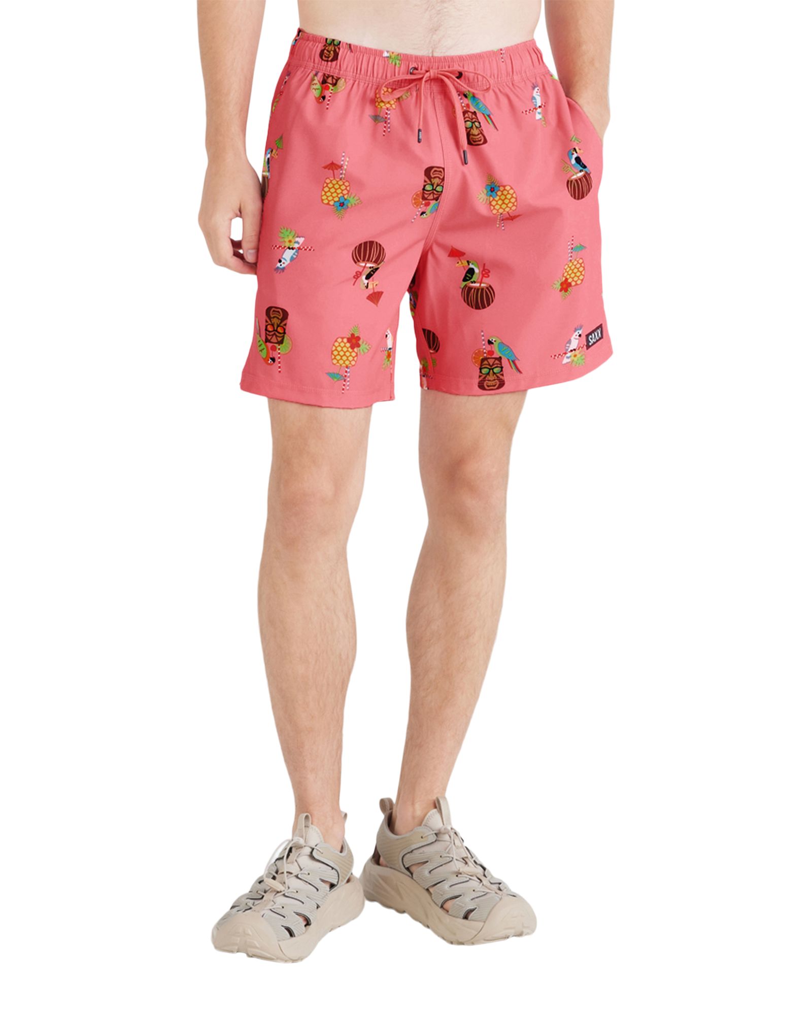 SAXX Men's Oh Buoy 7 Inch 2 in 1 Volley Shorts