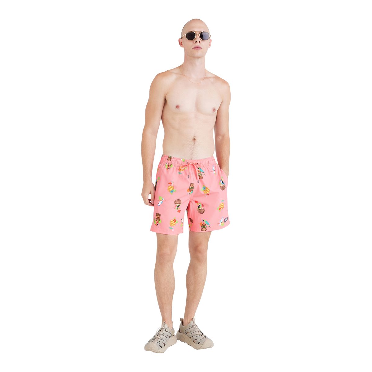 SAXX Men's Oh Buoy 7 Inch 2 in 1 Volley Shorts