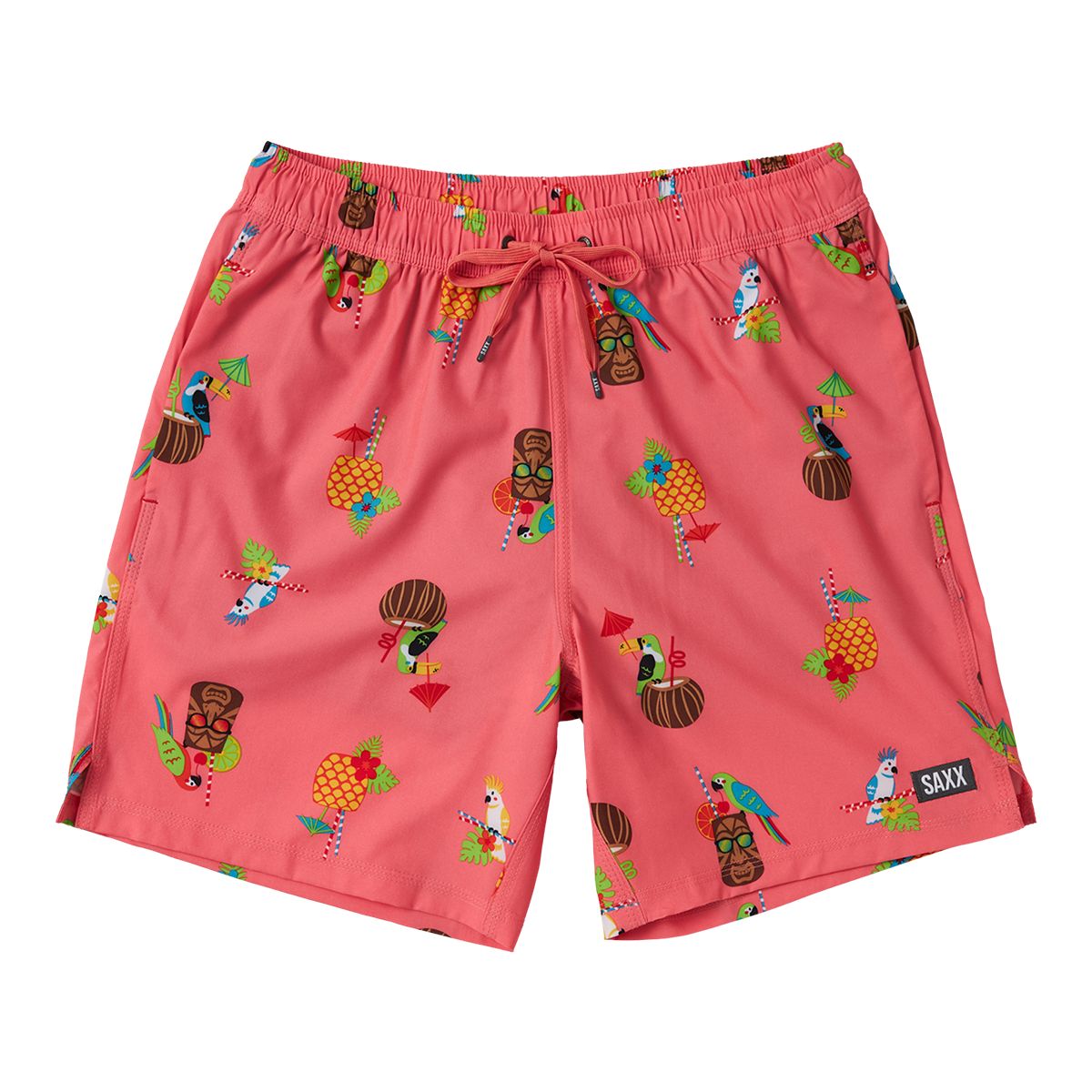 SAXX Men's Oh Buoy 7 Inch 2 in 1 Volley Shorts