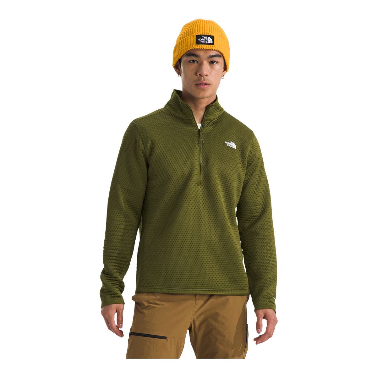 The North Face Men's DotKnit Thermal 1/4 Zip Jacket