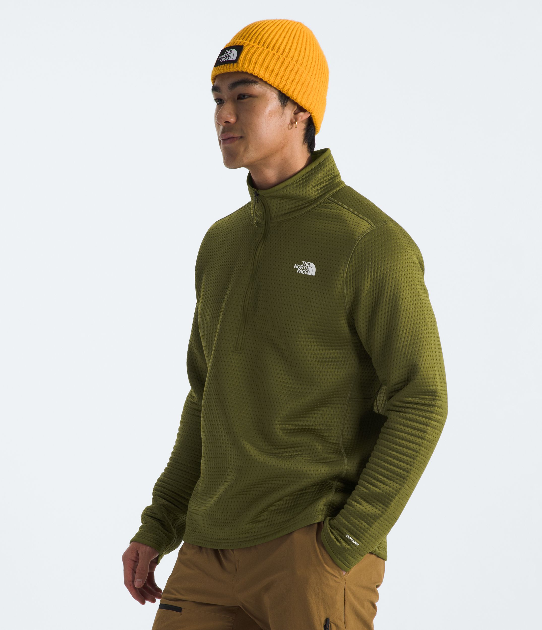 The North Face Men's DotKnit Thermal 1/4 Zip Jacket