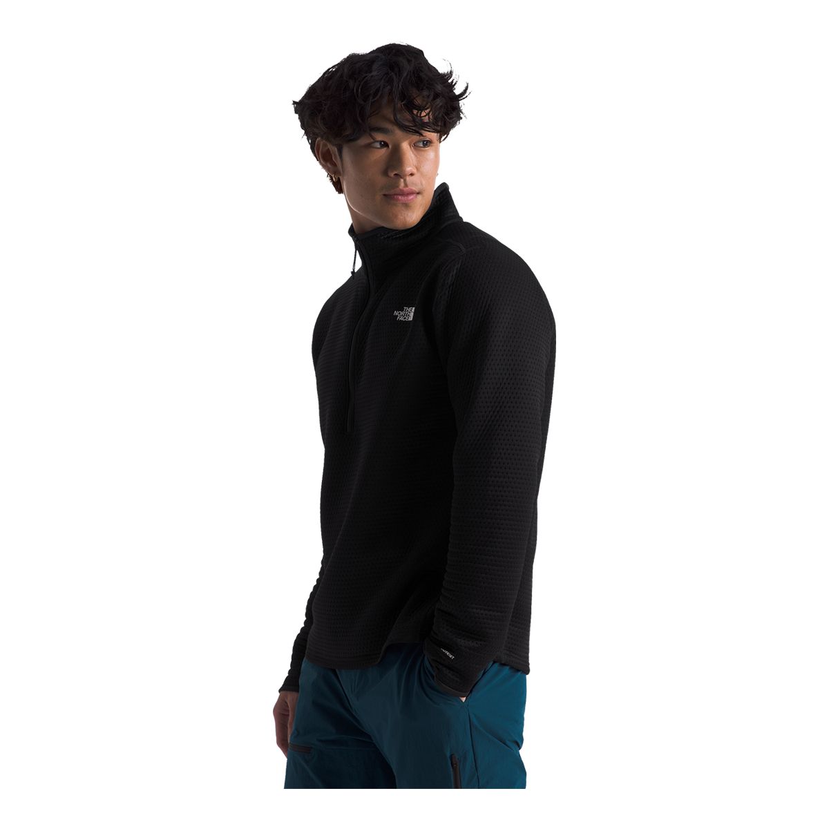 THE NORTH FACE - ＿8__St  The North Face Men's Lightning Zip In Jacket - Green / Grey