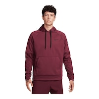 Nike Men's Dri-FIT Therma Fleece Pullover Hoodie Front_Flat