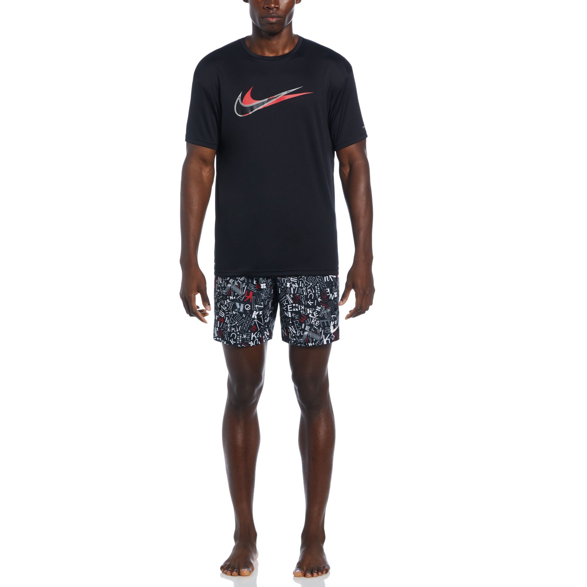 Nike Men's Stacked Swoosh Hydroguard T Shirt