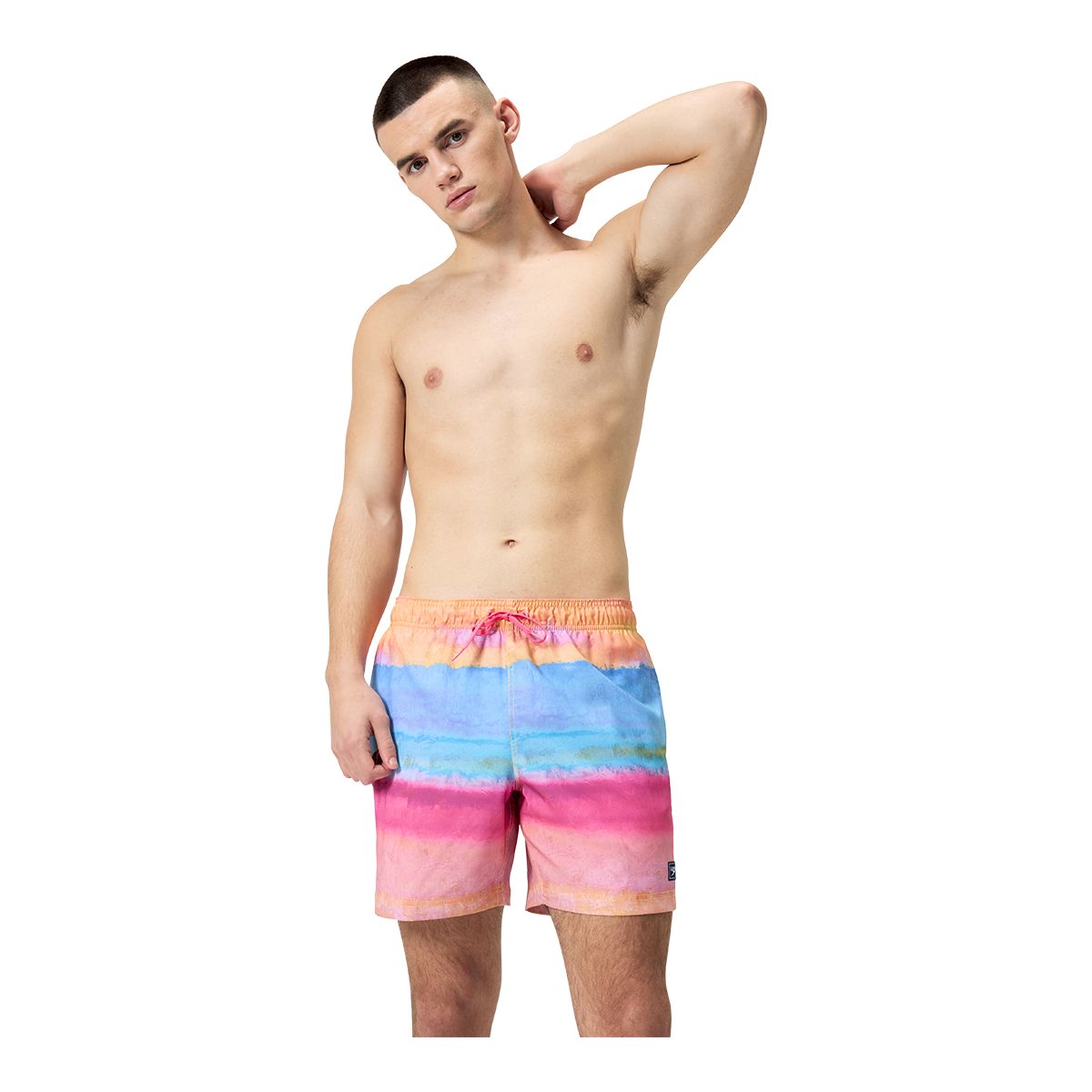 Speedo Men's Print Redondo Edge Volley Shorts