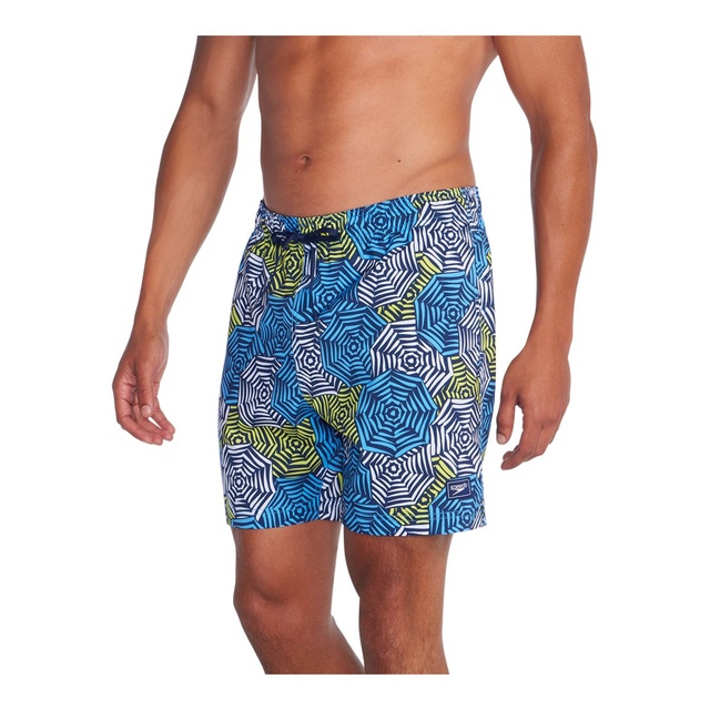 Speedo Men's Print Redondo Edge Volley Shorts