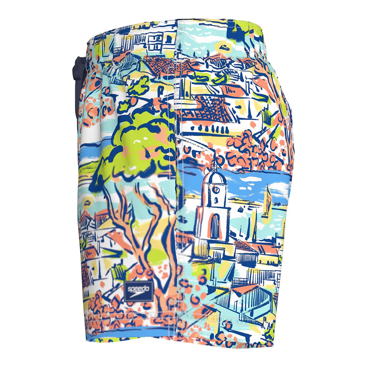 Speedo Men's Print Redondo Edge Volley Shorts