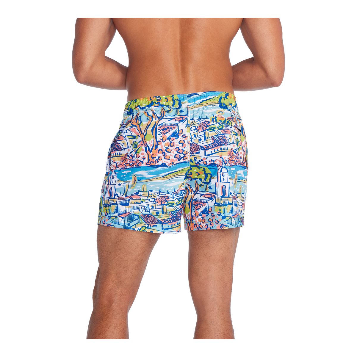 Speedo Men's Print Redondo Edge Volley Shorts
