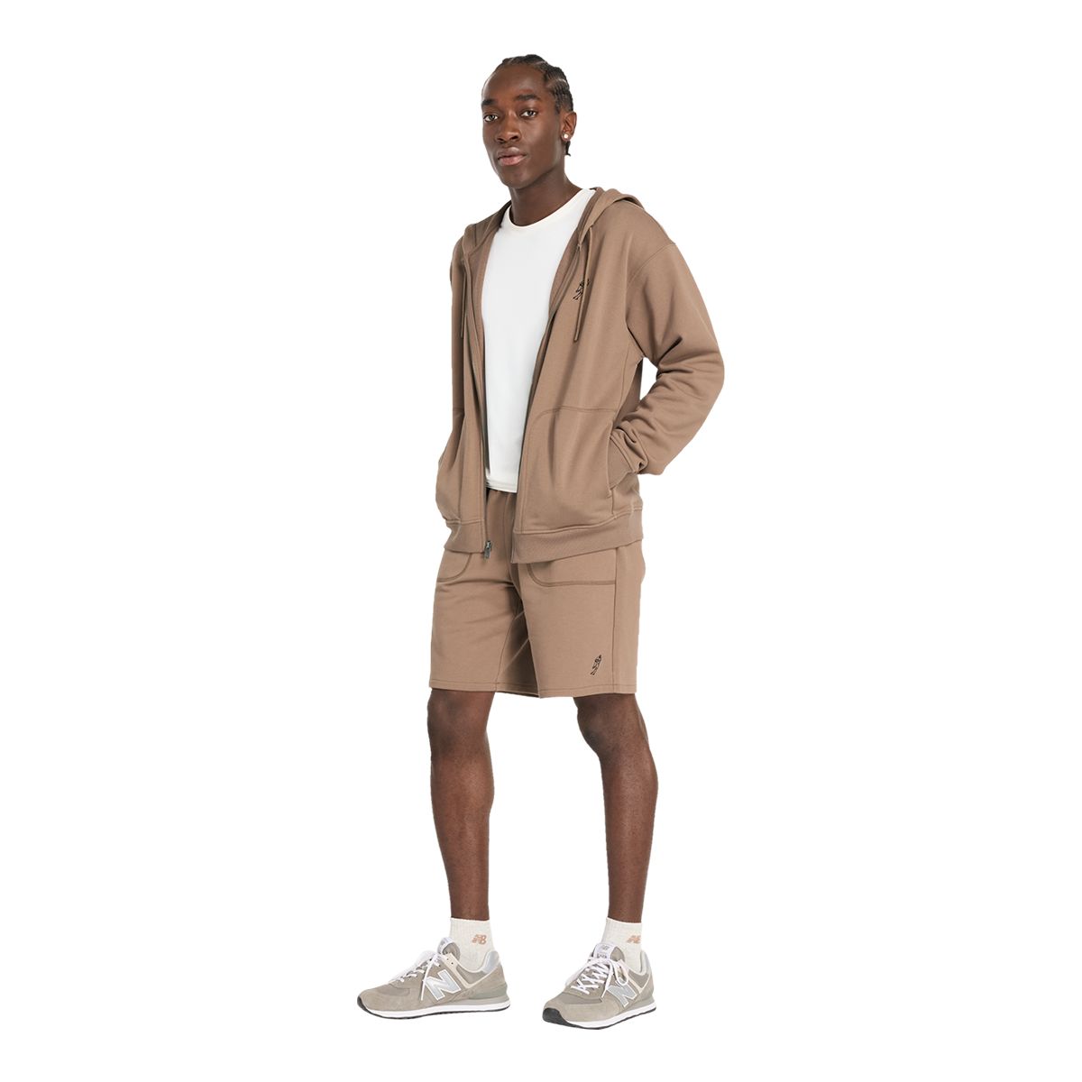 New Balance Men's Shohei French Terry Full Zip Hoodie