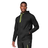 FWD Men's Interval Full Zip Hoodie Front_Angled_Left