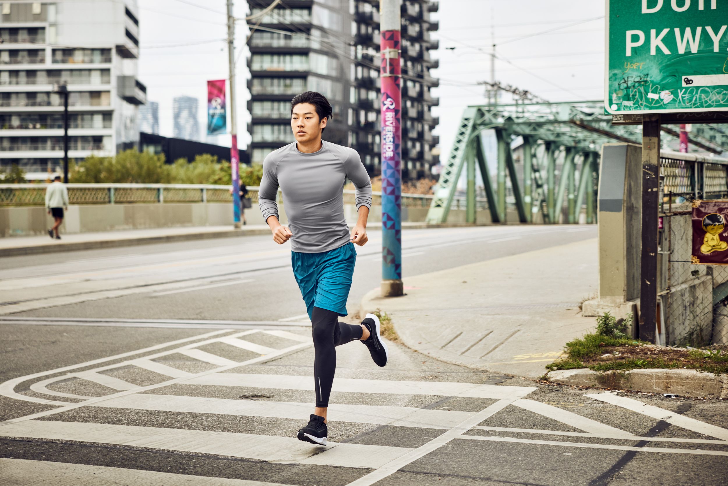 FWD Men's Aviate Compression Long Sleeve Top