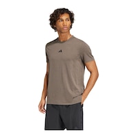 adidas Men's Designed For Training Workout T Shirt Front_Angled_Left