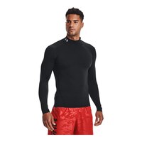 Under Armour Men's HeatGear© Armour Compression Mock Long Sleeve Shirt Front_Angled_Right