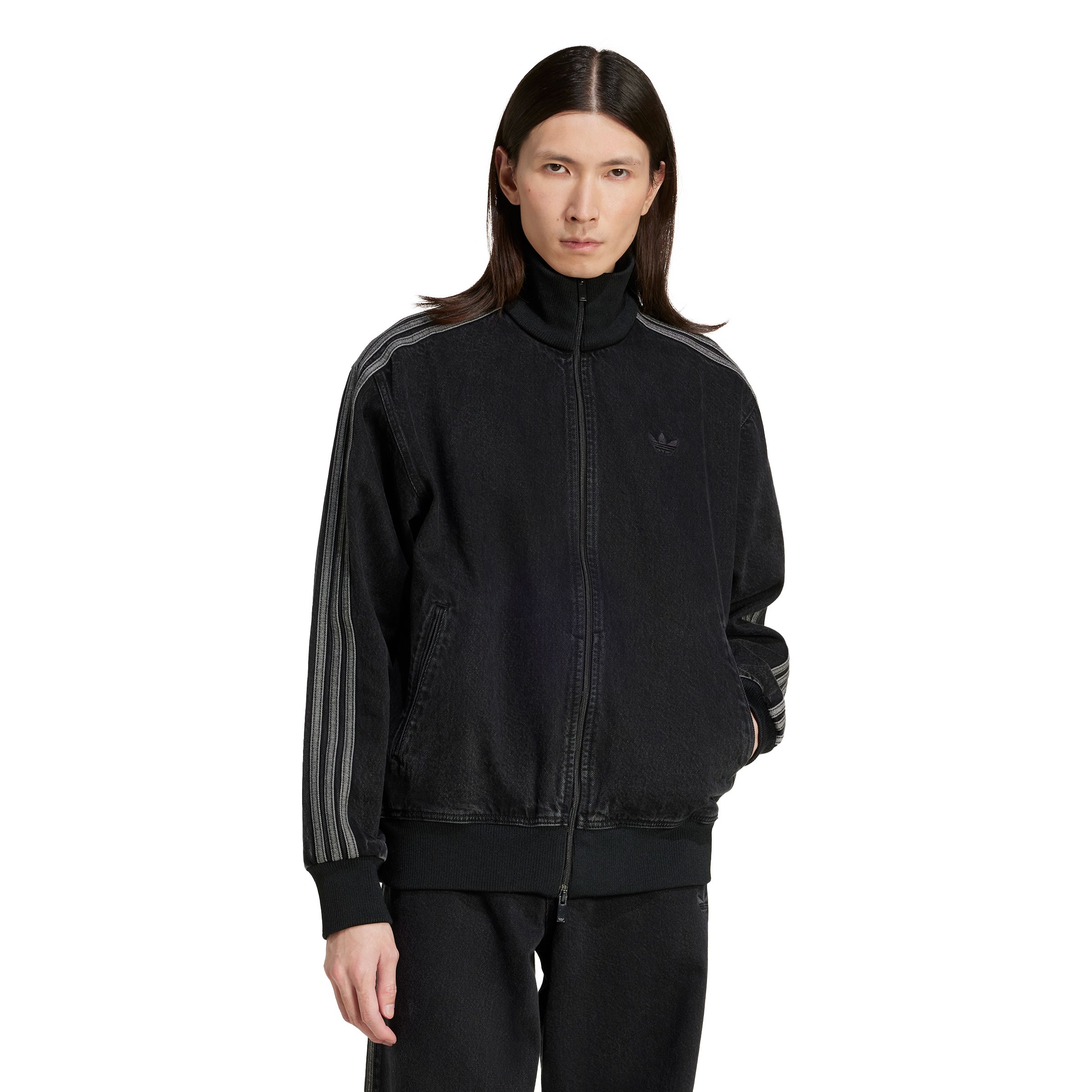 adidas Originals Men's Denim Track Jacket
